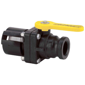 2" Male QDC Polypropylene Ball Valve Banjo VSFB201