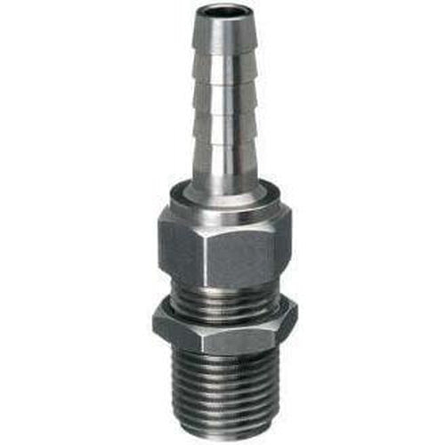 3/8" FPT 1 Outlet Hose Barb Nozzle Body TeeJet 12670-406TD-SS