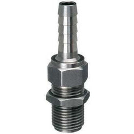 3/8" FPT 1 Outlet Hose Barb Nozzle Body TeeJet 12670-406TD-SS