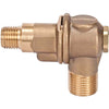 1/4" MPT 1 Outlet Brass Rollover TeeJet 98453-1/4M