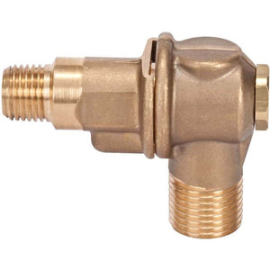 1/4" MPT 1 Outlet Brass Rollover TeeJet 98453-1/4M