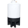 500 Gallon Cone Bottom Tank with Stand Norwesco 40289