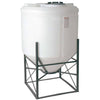 300 Gallon Cone Bottom Tank with Stand Norwesco 43848
