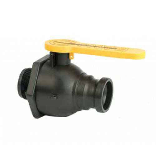 2" Male Adpater Polypropylene Ball Valve Banjo WSFMT200FP