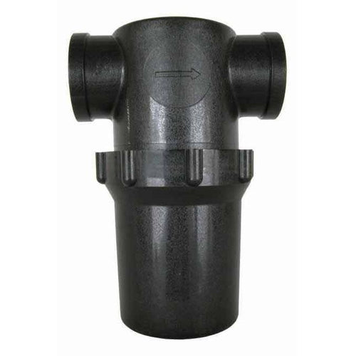 1 1/2" FPT Poly T-Line Strainer Valley 150PPFE