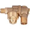 3/8" MPT 1 Outlet Brass Rollover TeeJet 98451-3/8M