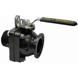 2" MPT Polypropylene Ball Valve Banjo MVSMT220HSFP