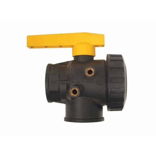 1" FPT Polypropylene Ball Valve Valley PBV3-114