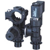 1/2" Hose Barb 2 Outlet Stackable Nozzle Body Assembly for Dry Applications TeeJet QJS-2-500