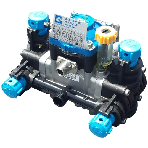 Low Pressure Poly Diaphragm Pump - 3/4" HB Inlet x 1/2" NPT Outlet CDS John Blue DP-43-FP