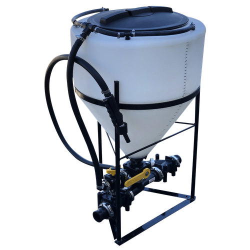 85 Gallon Inductor Tank System with 2" Manifold Sprayer Supplies 85IND-2